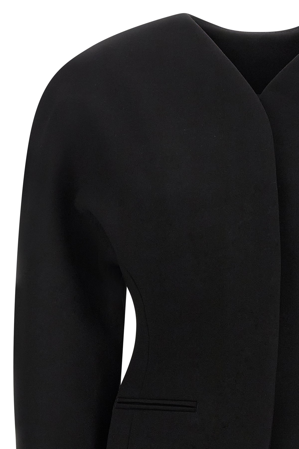 the jacquemus la veste ovalo blazer redefines the codes of contemporary tailor