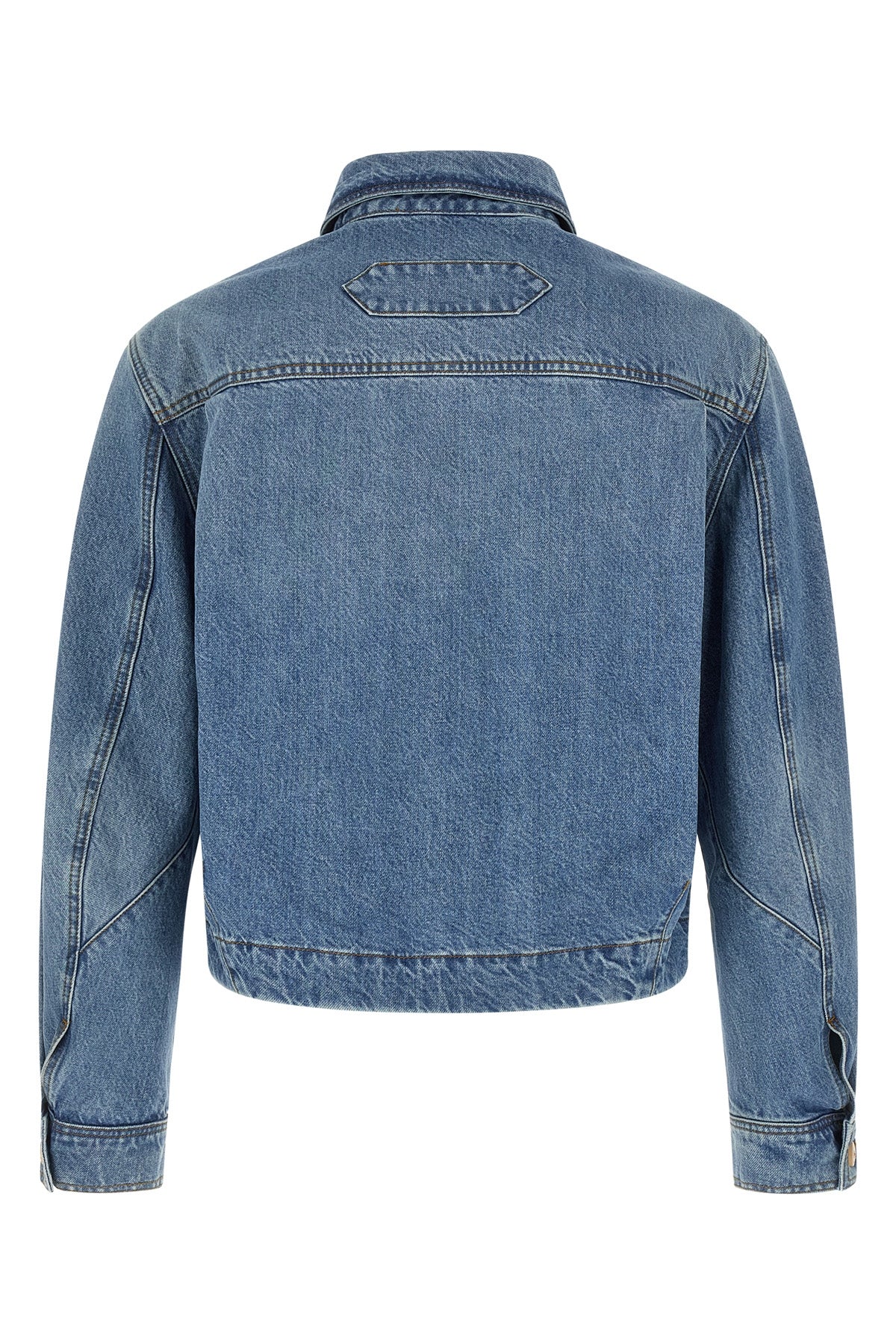 the jacquemus la veste de-nîmes canevas denim jacket