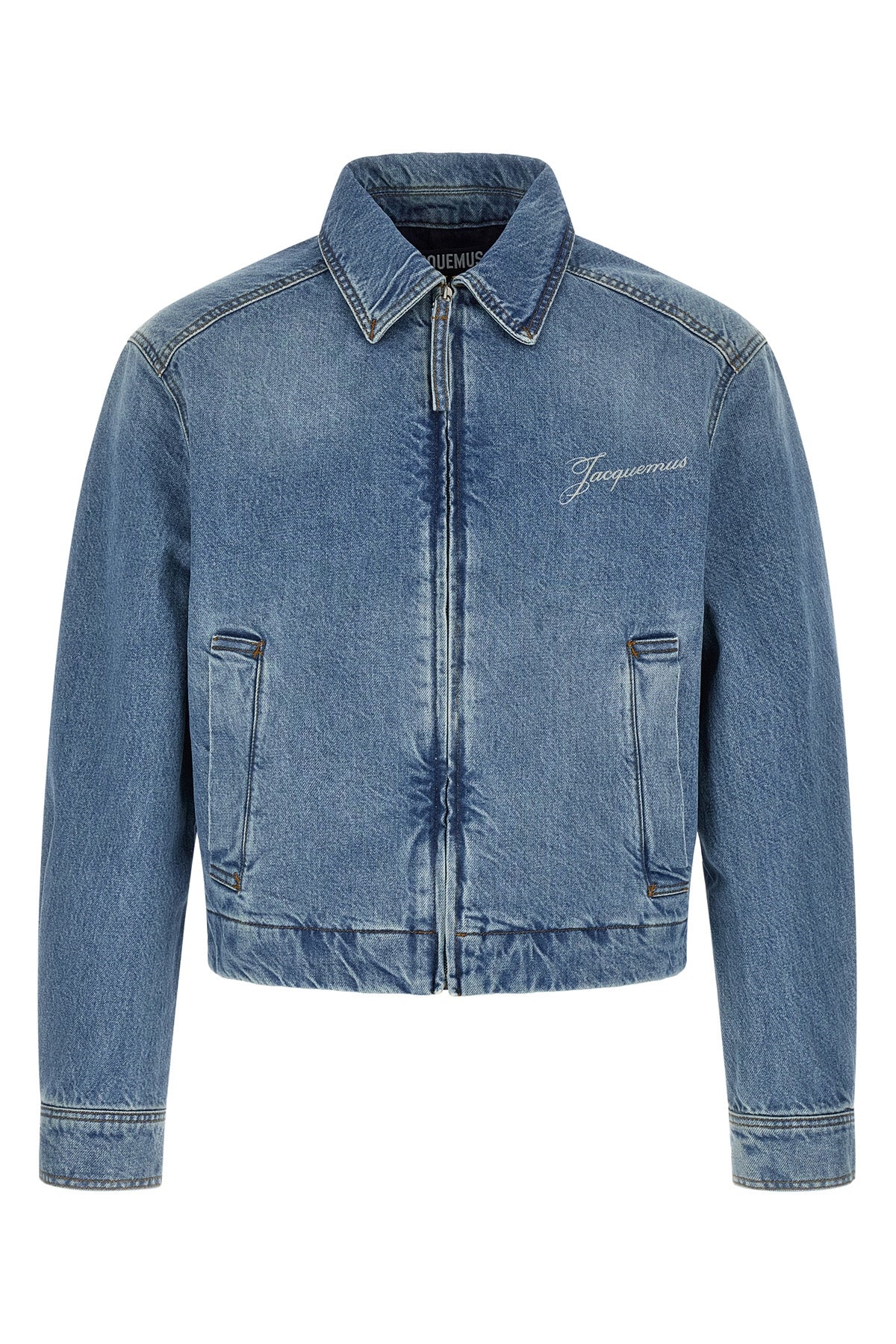 the jacquemus la veste de-nîmes canevas denim jacket
