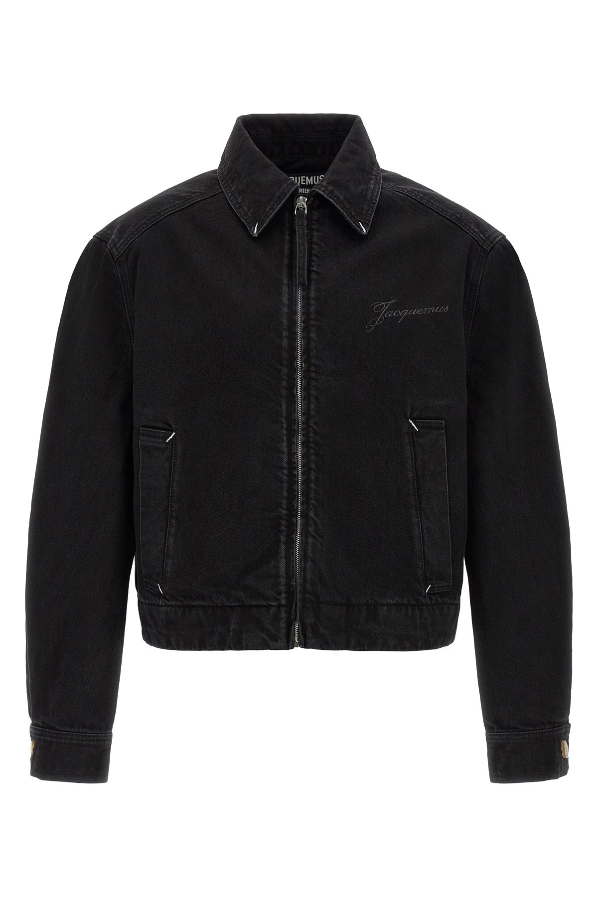 the jacquemus la veste de-nîmes canevas denim jacket