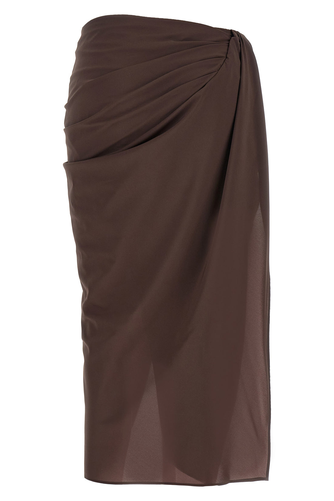JACQUEMUS 34 le jupe paréo midi skirt in lightweight