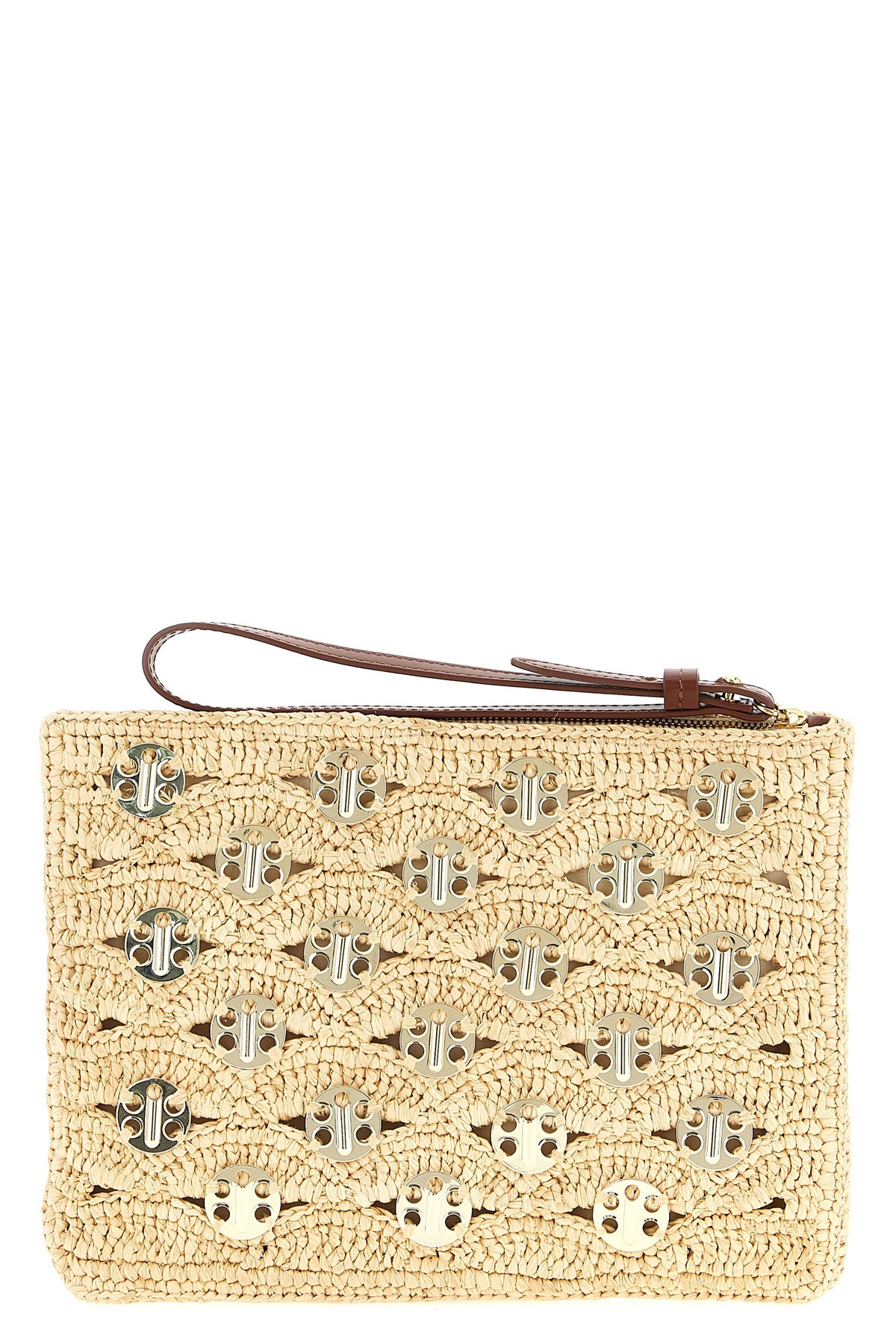 raffia pouch