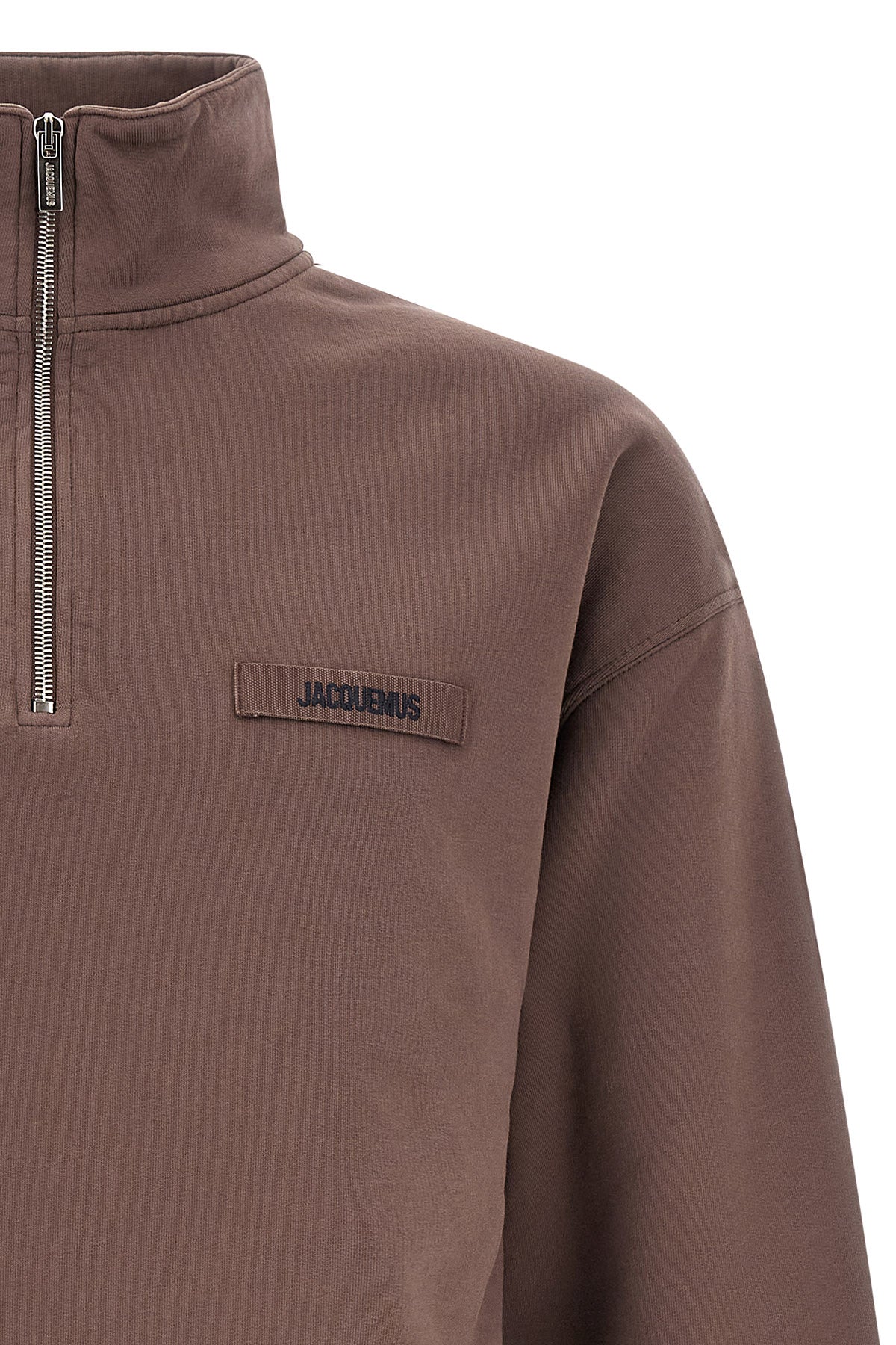 the jacquemus le camionneur gros-grain sweatshirt