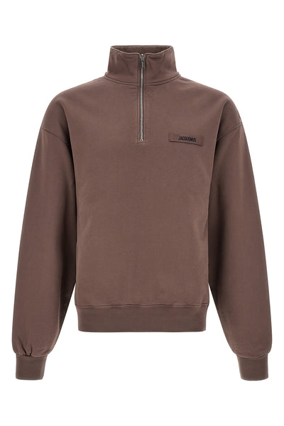 the jacquemus le camionneur gros-grain sweatshirt