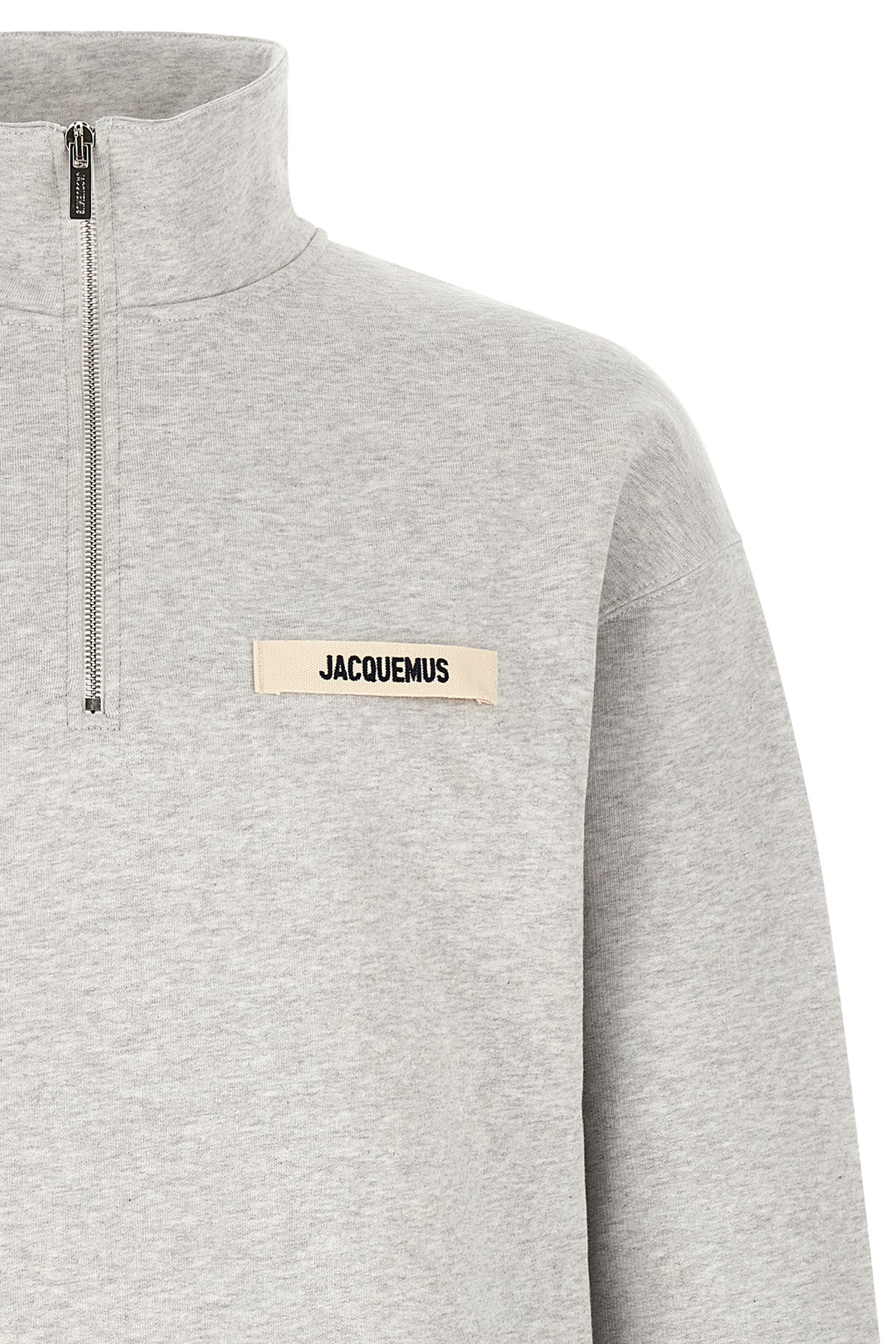 the jacquemus le camionneur gros-grain sweatshirt
