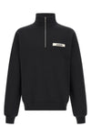 the jacquemus le camionneur gros grain turtleneck sweatshirt