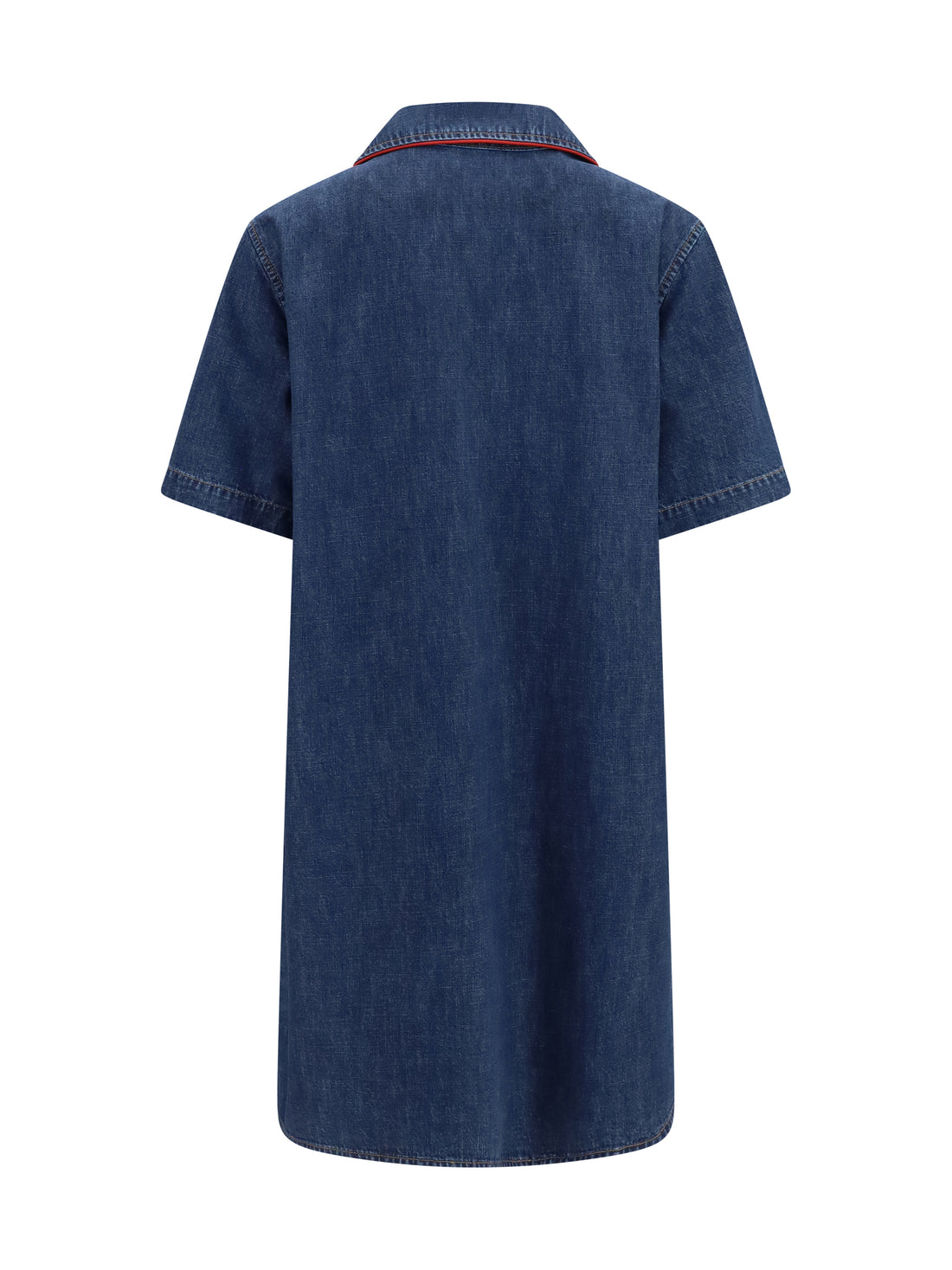 VALENTINO 42 chambray denim dress