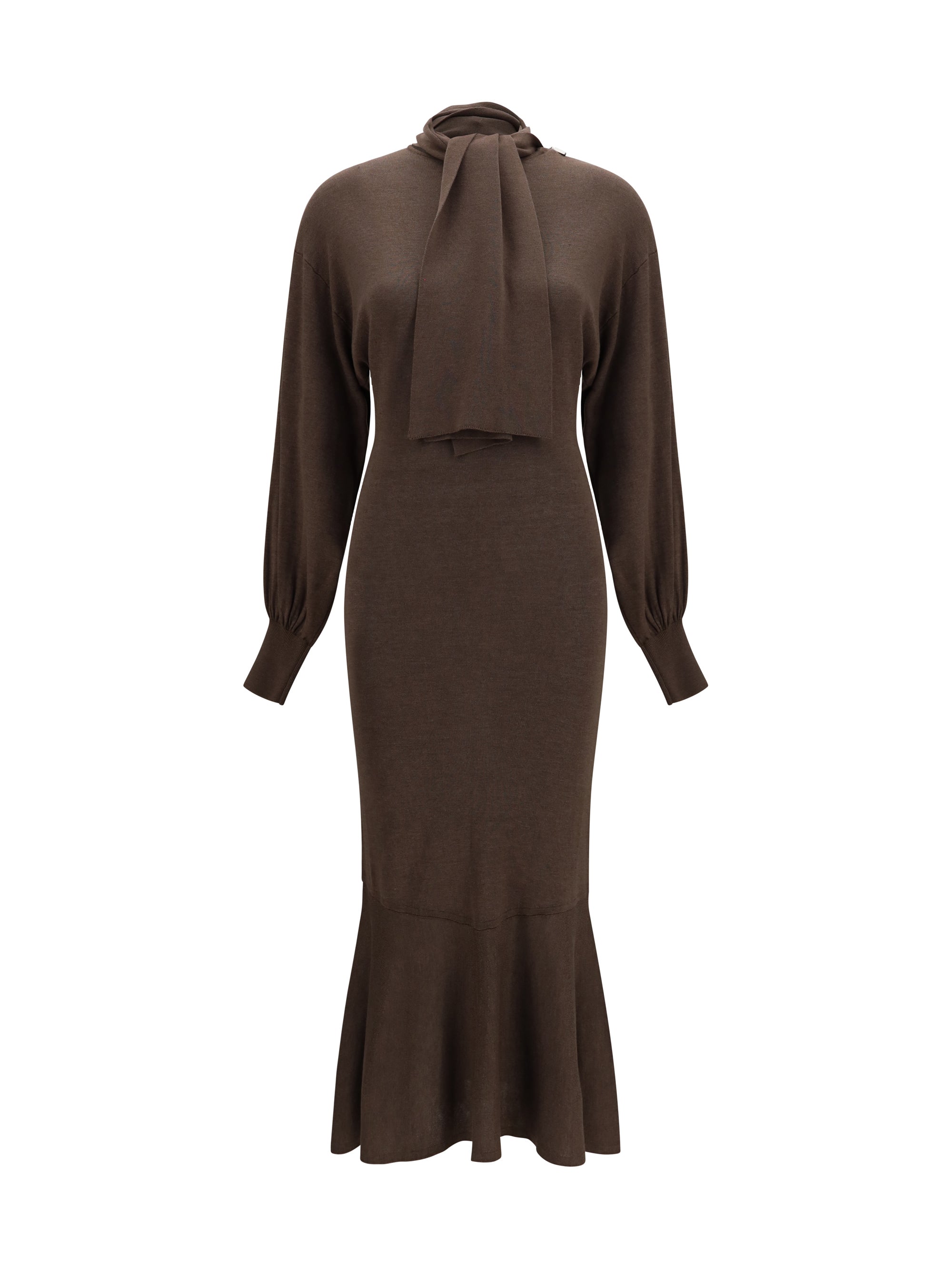 losange knit dress