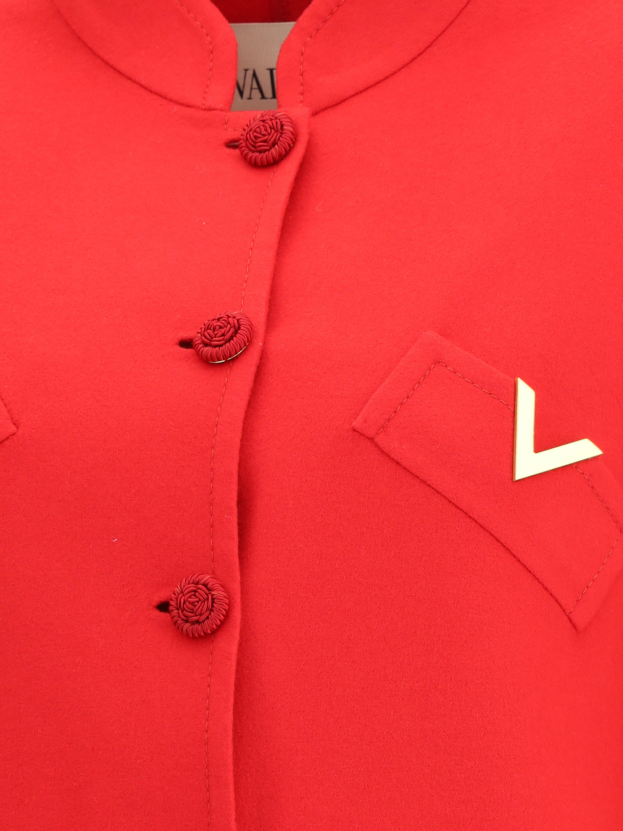 VALENTINO 44 virgin wool coat