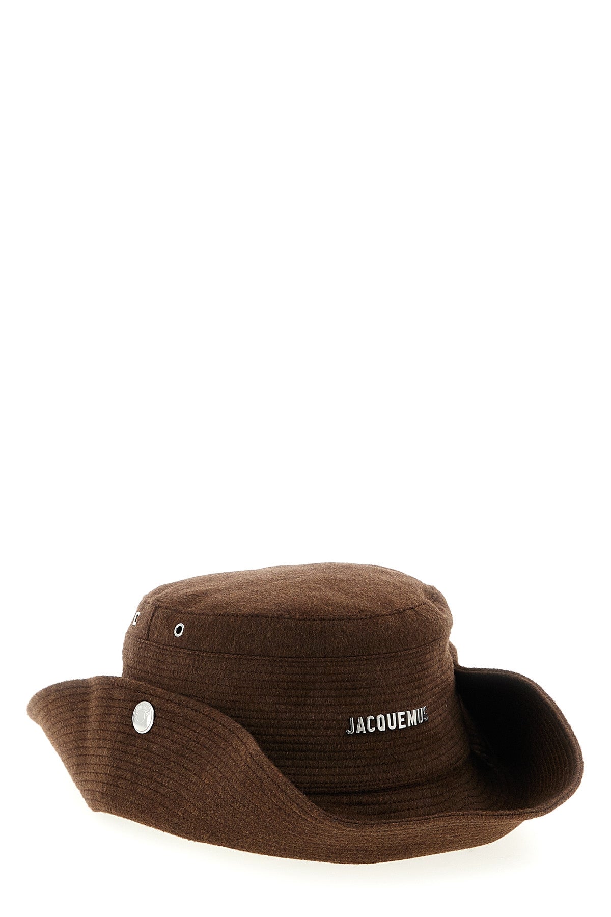 le bob de-nîmes bucket hat in mélange virgin wool