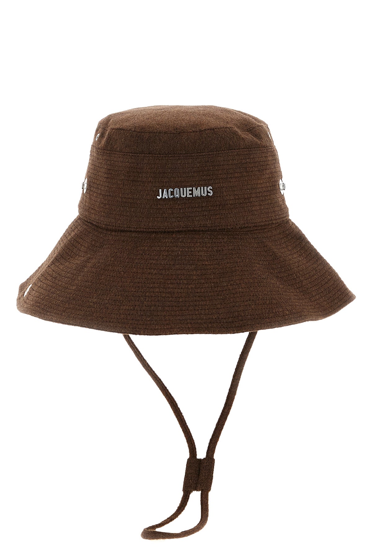 le bob de-nîmes bucket hat in mélange virgin wool