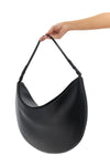 le sac ovalo leather shoulder bag