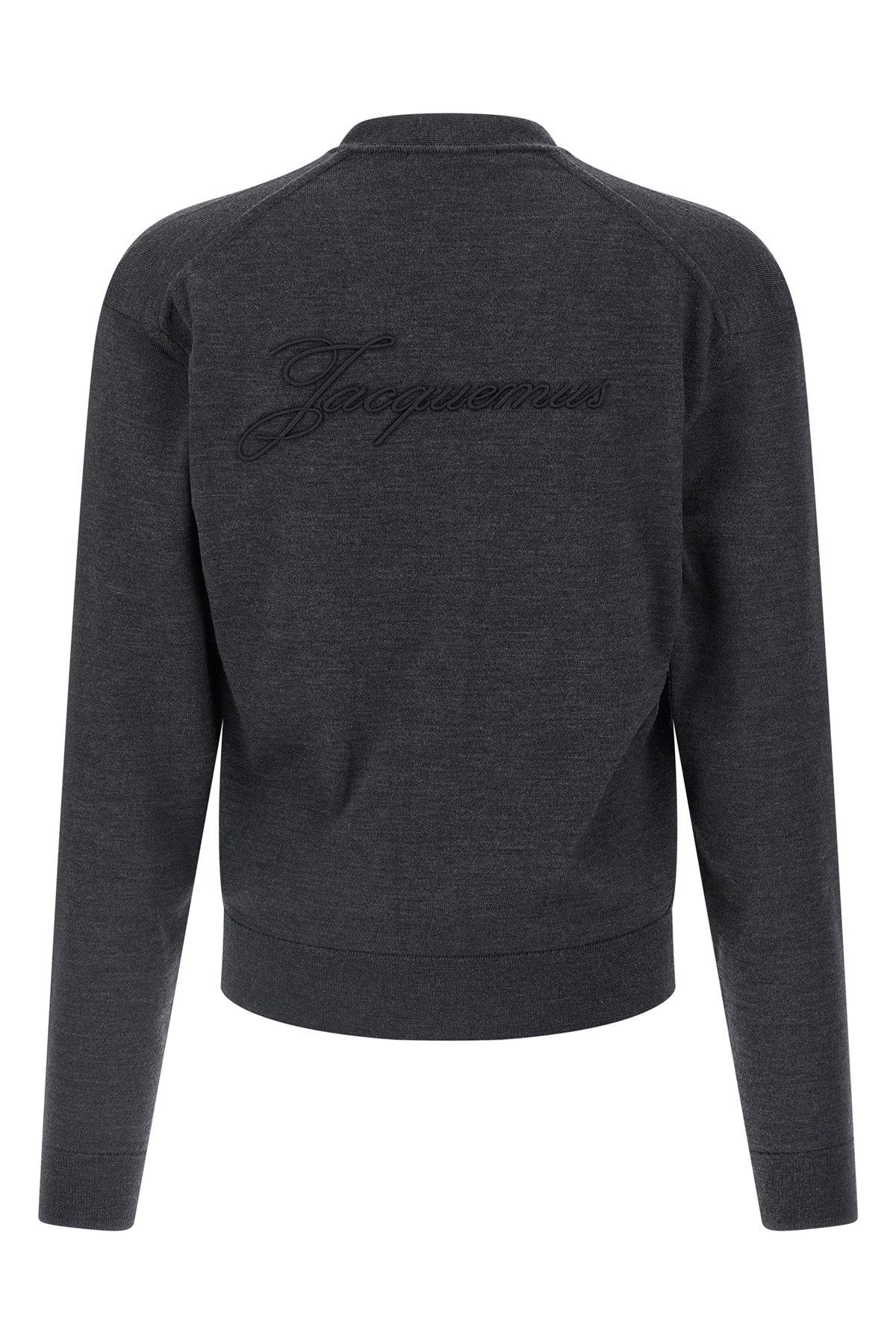 le cardigan brodé merino wool cardigan