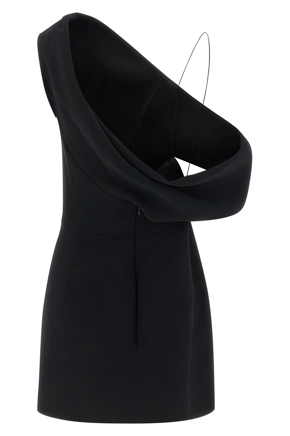 la robe pesce courte viscose minidress