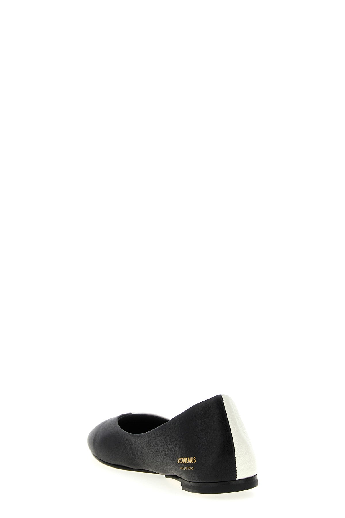 les ballerines ovalo two-tone leather ballet flats