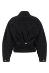 la veste de-nimes jacket in garment-dyed cotton denim