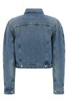 denim jacket la veste de-nimes ovalo slightly short at the waist