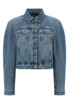 denim jacket la veste de-nimes ovalo slightly short at the waist