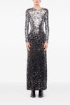 long dress in second-skin stretch jersey