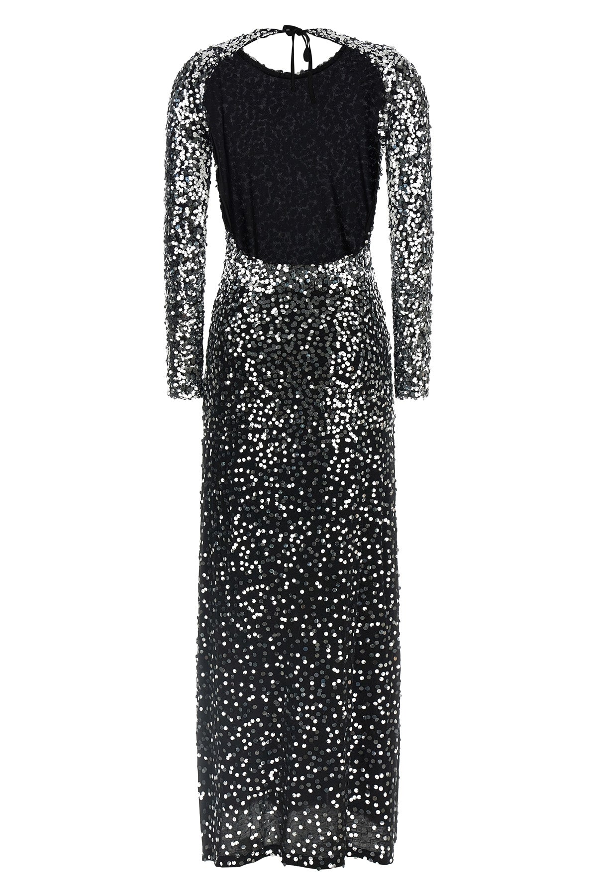 long dress in second-skin stretch jersey