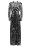 long dress in second-skin stretch jersey