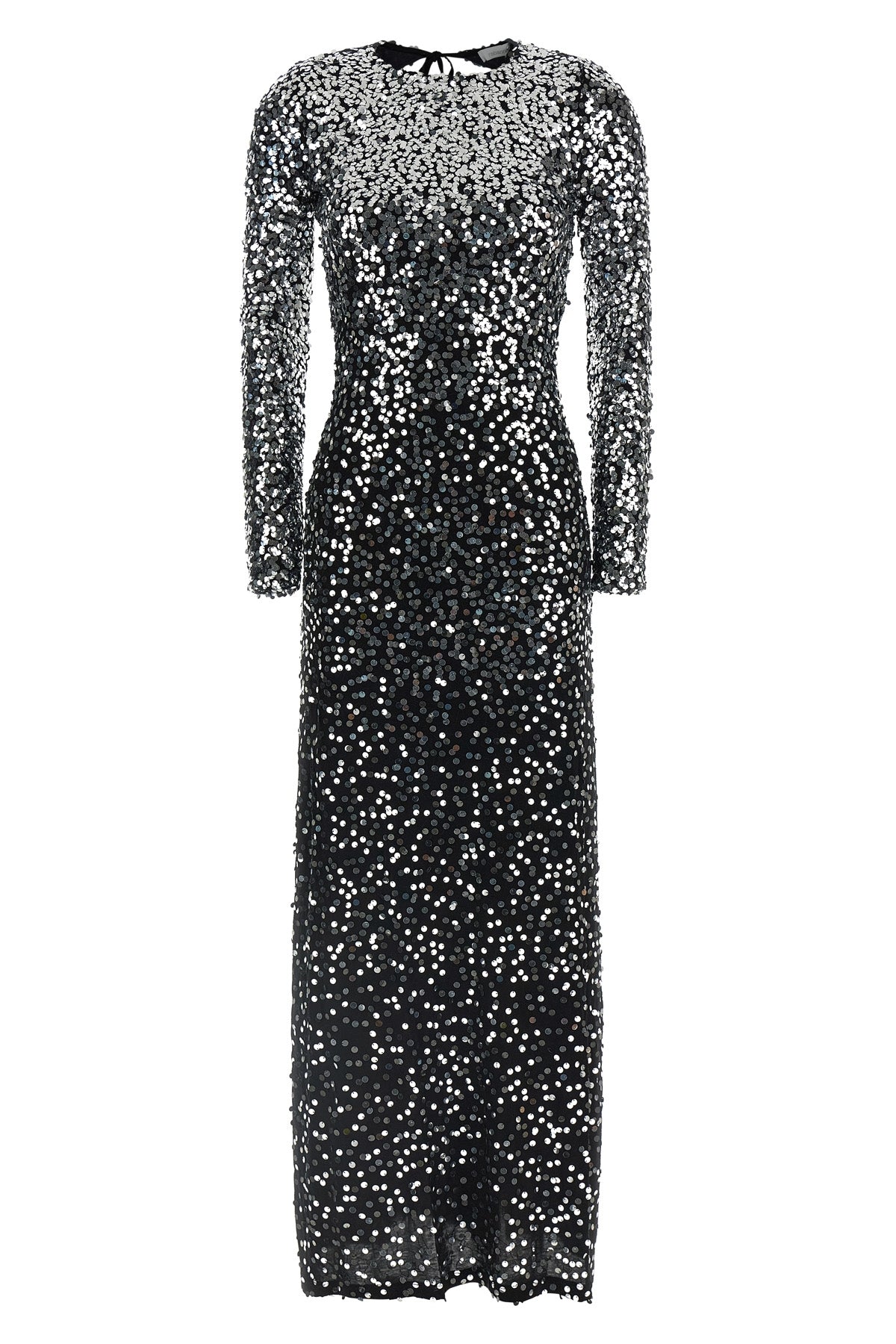 long dress in second-skin stretch jersey