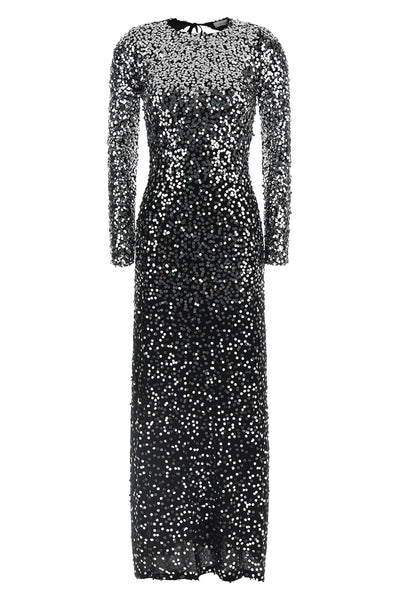 long dress in second-skin stretch jersey