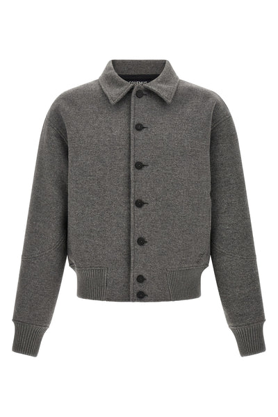 the jacquemus le bomber feltro bomber jacket
