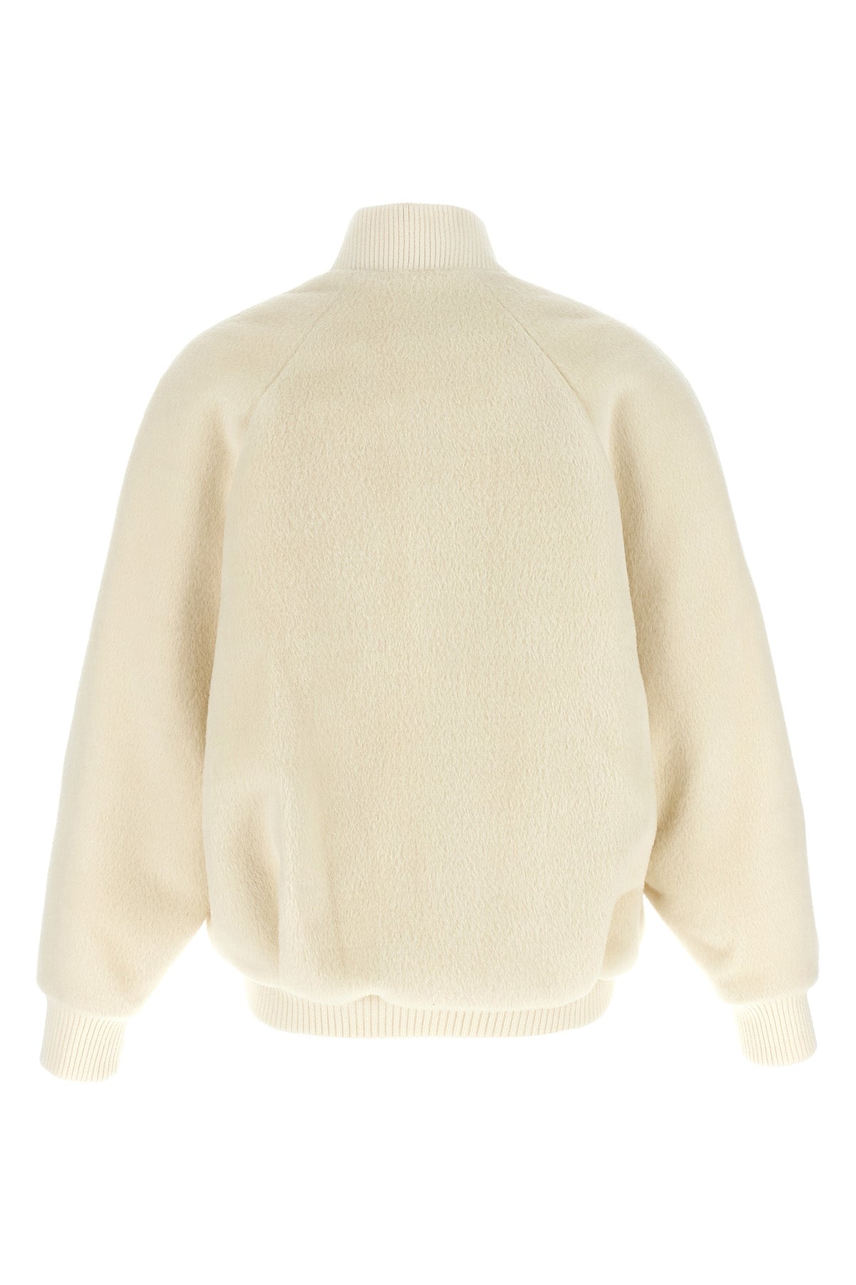 le blouson pilu virgin wool blend bomber jacket