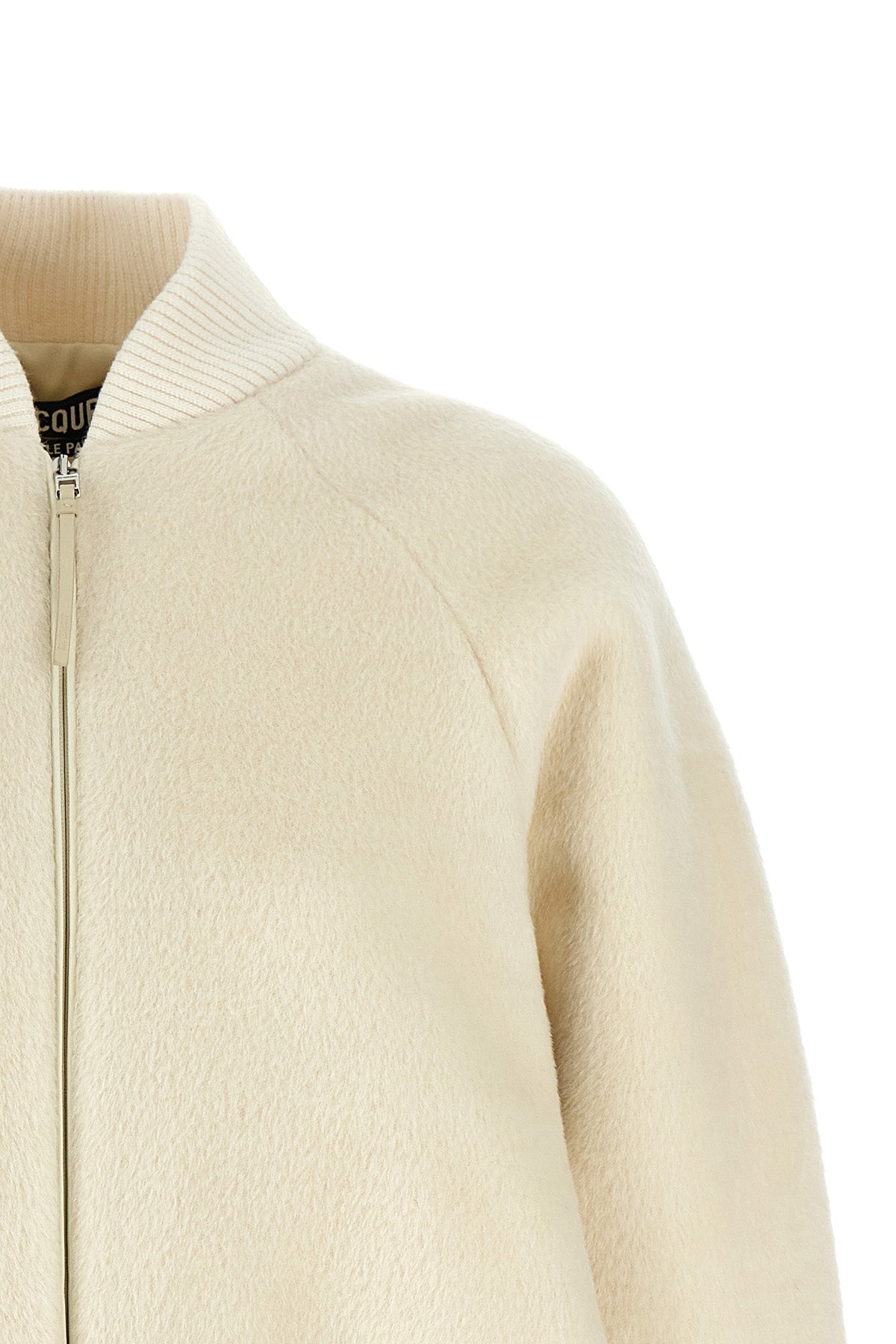 le blouson pilu virgin wool blend bomber jacket
