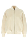 le blouson pilu virgin wool blend bomber jacket