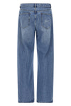 le de-nime droit cotton denim jeans