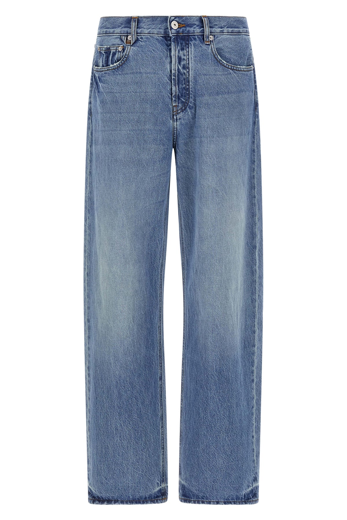 le de-nime droit cotton denim jeans