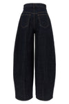 high-waist cotton denim le de-nimes ovalo jeans