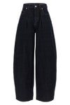 high-waist cotton denim le de-nimes ovalo jeans