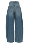 high-waist cotton denim le de-nimes ovalo jeans
