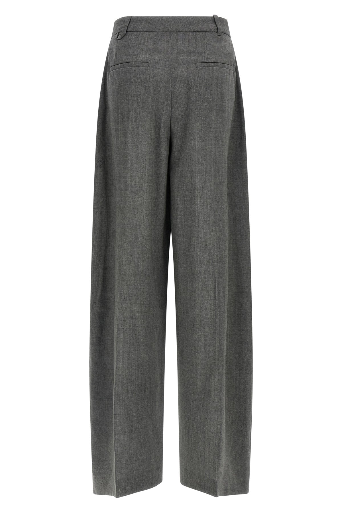le pantalon dhomme slightly stretch wool trousers