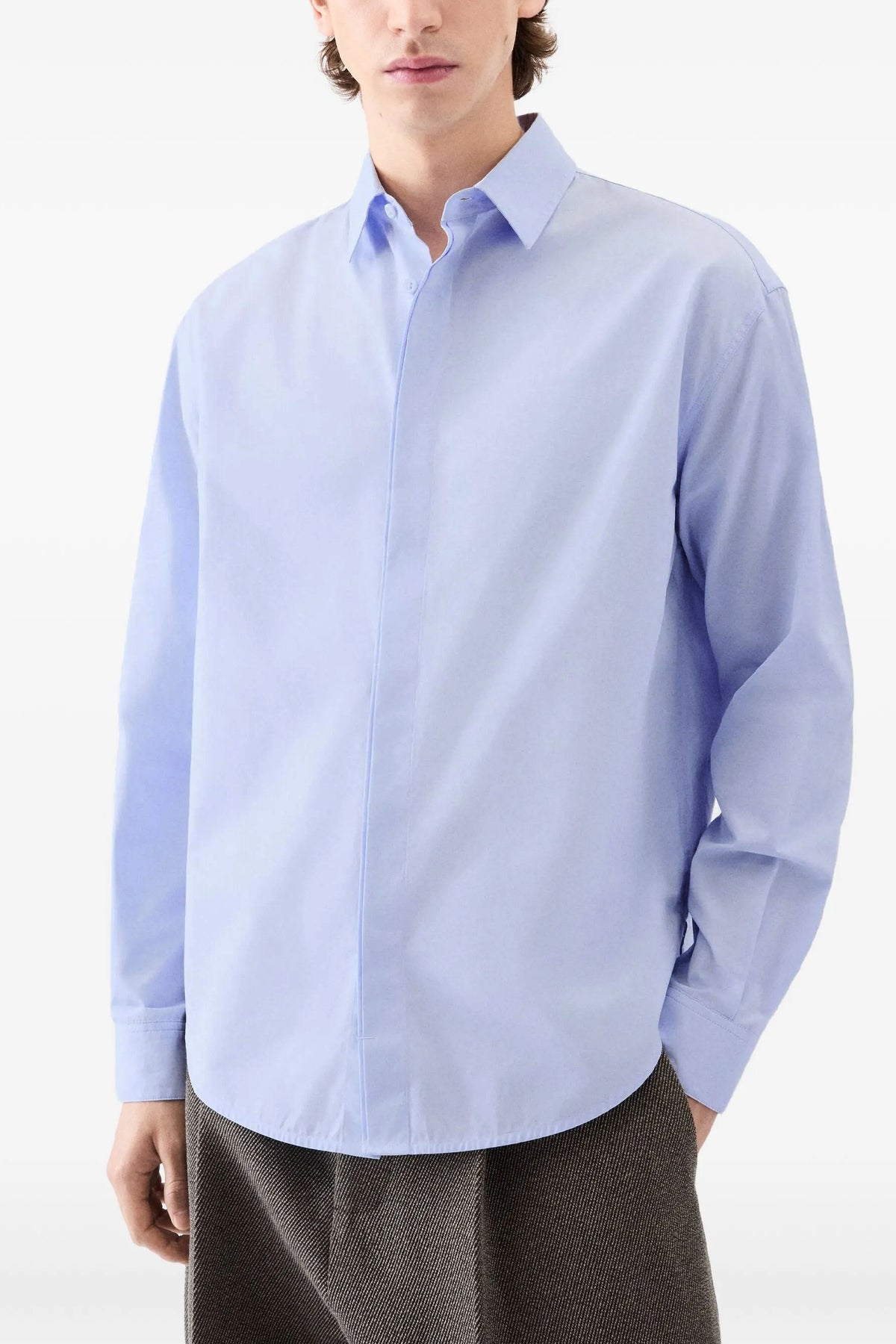 la chemise simon cotton poplin shirt