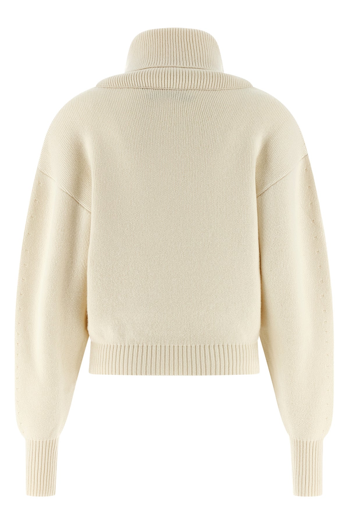la maille pallone virgin wool and heavy cashmere sweater