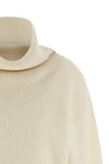 la maille pallone virgin wool and heavy cashmere sweater