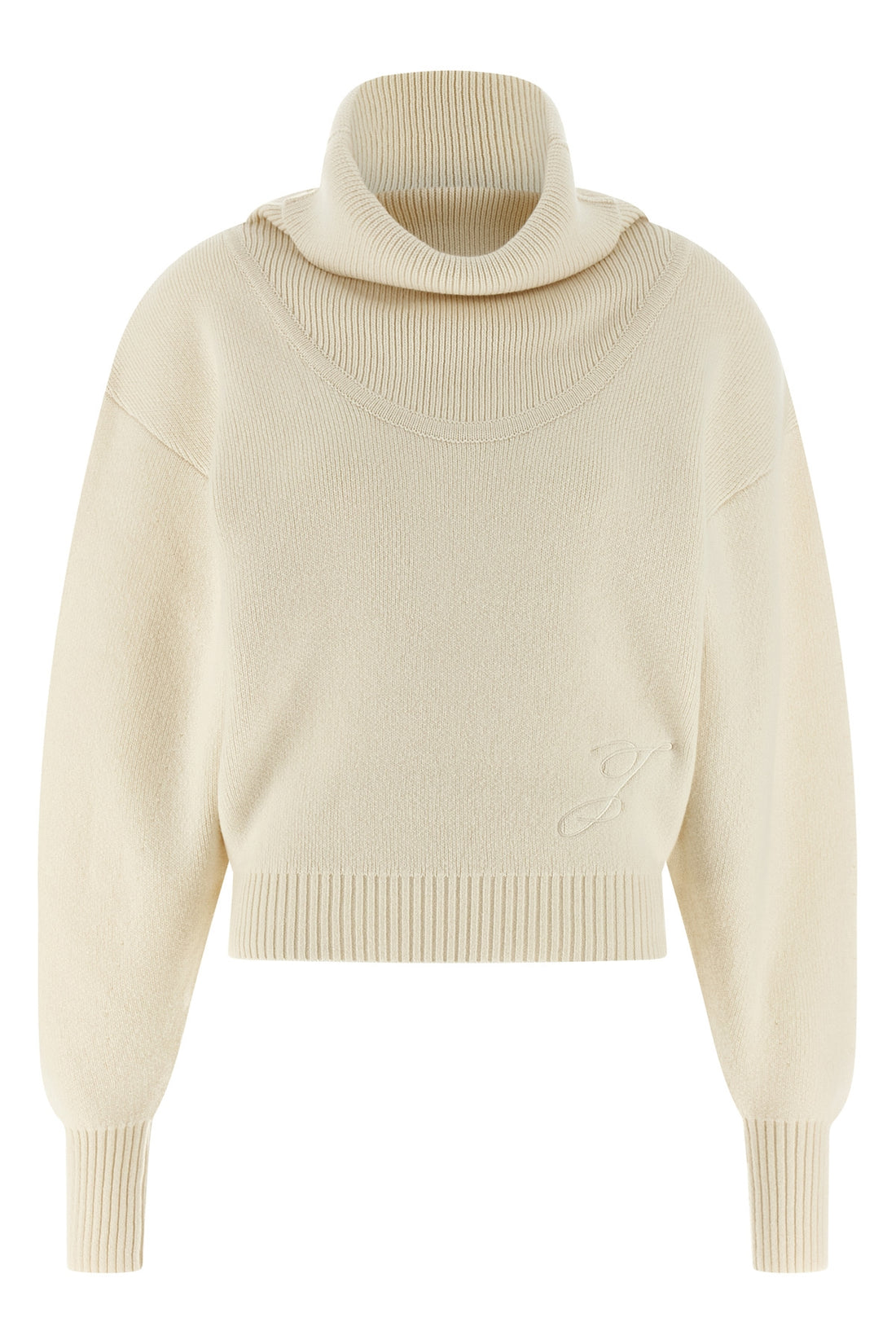 JACQUEMUS 34 la maille pallone virgin wool and heavy cashmere sweater