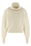 la maille pallone virgin wool and heavy cashmere sweater
