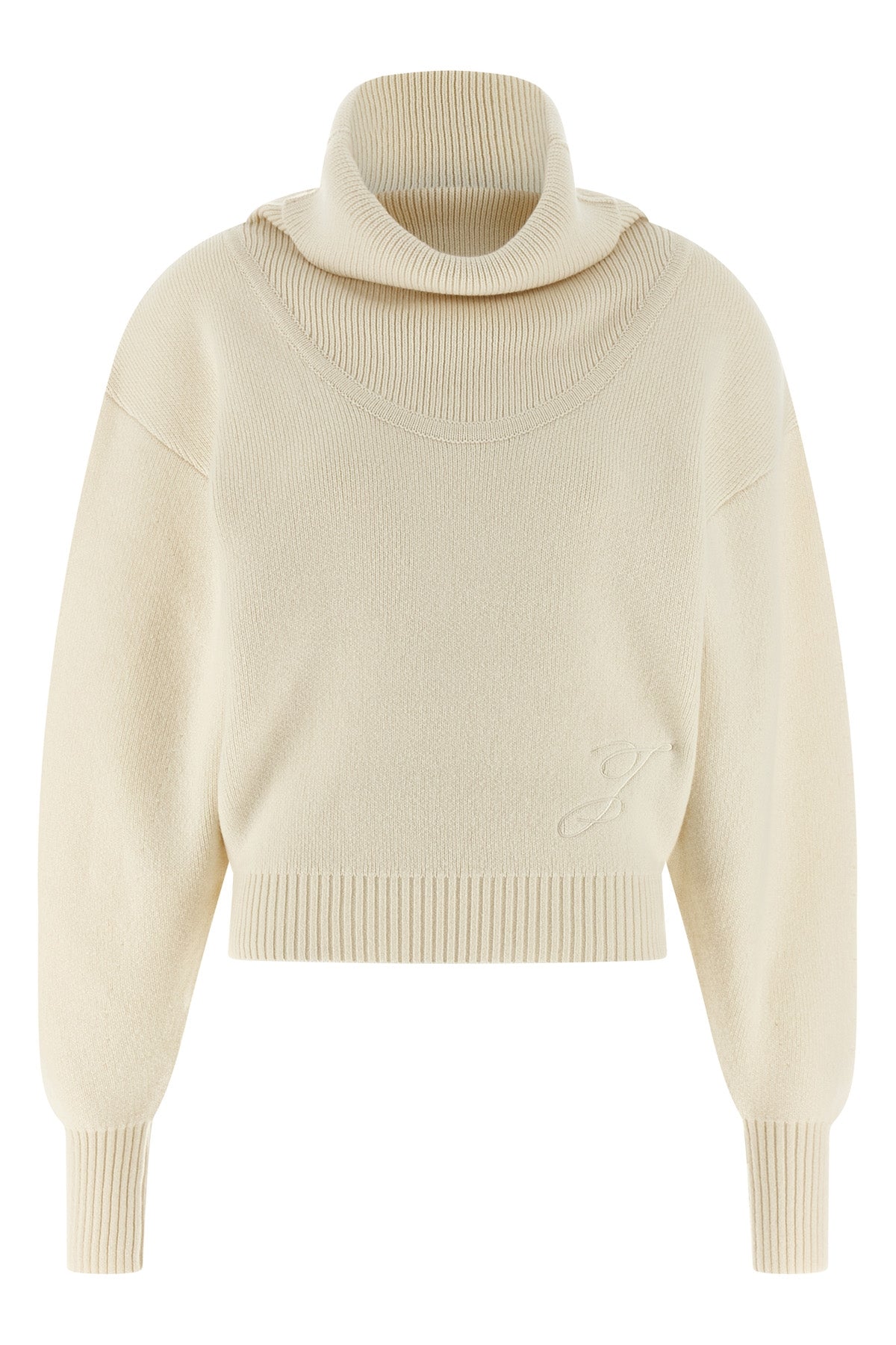 la maille pallone virgin wool and heavy cashmere sweater