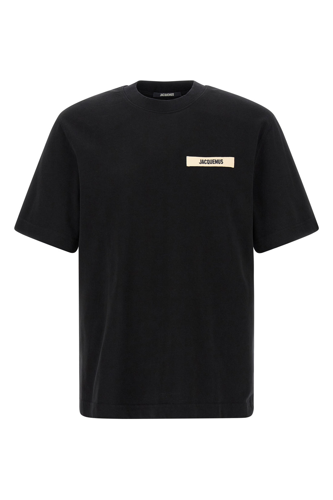 JACQUEMUS M gros grain cotton crew neck t-shirt