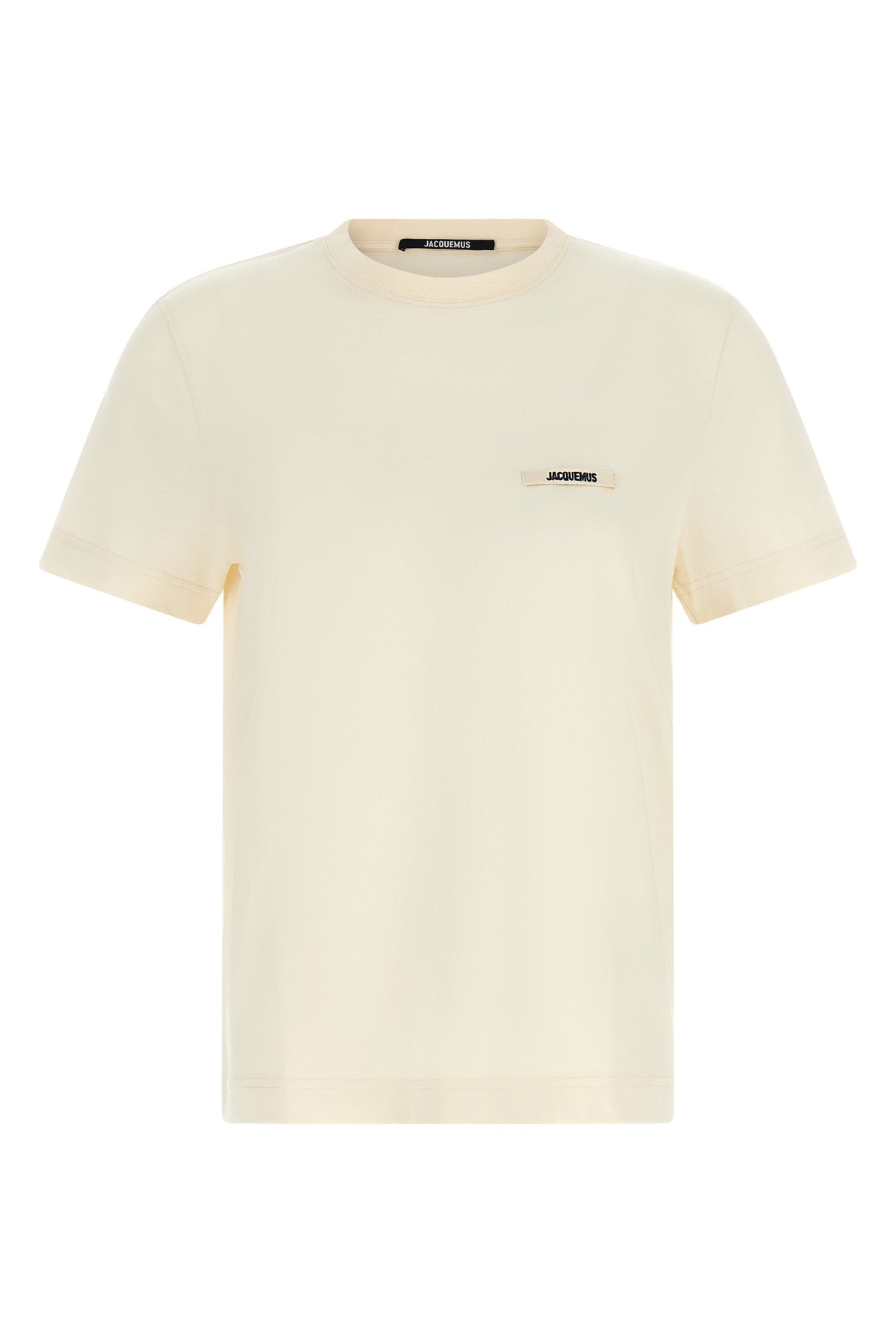 the jacquemus le t-shirt gros grain t-shirt redefines the essential garment of