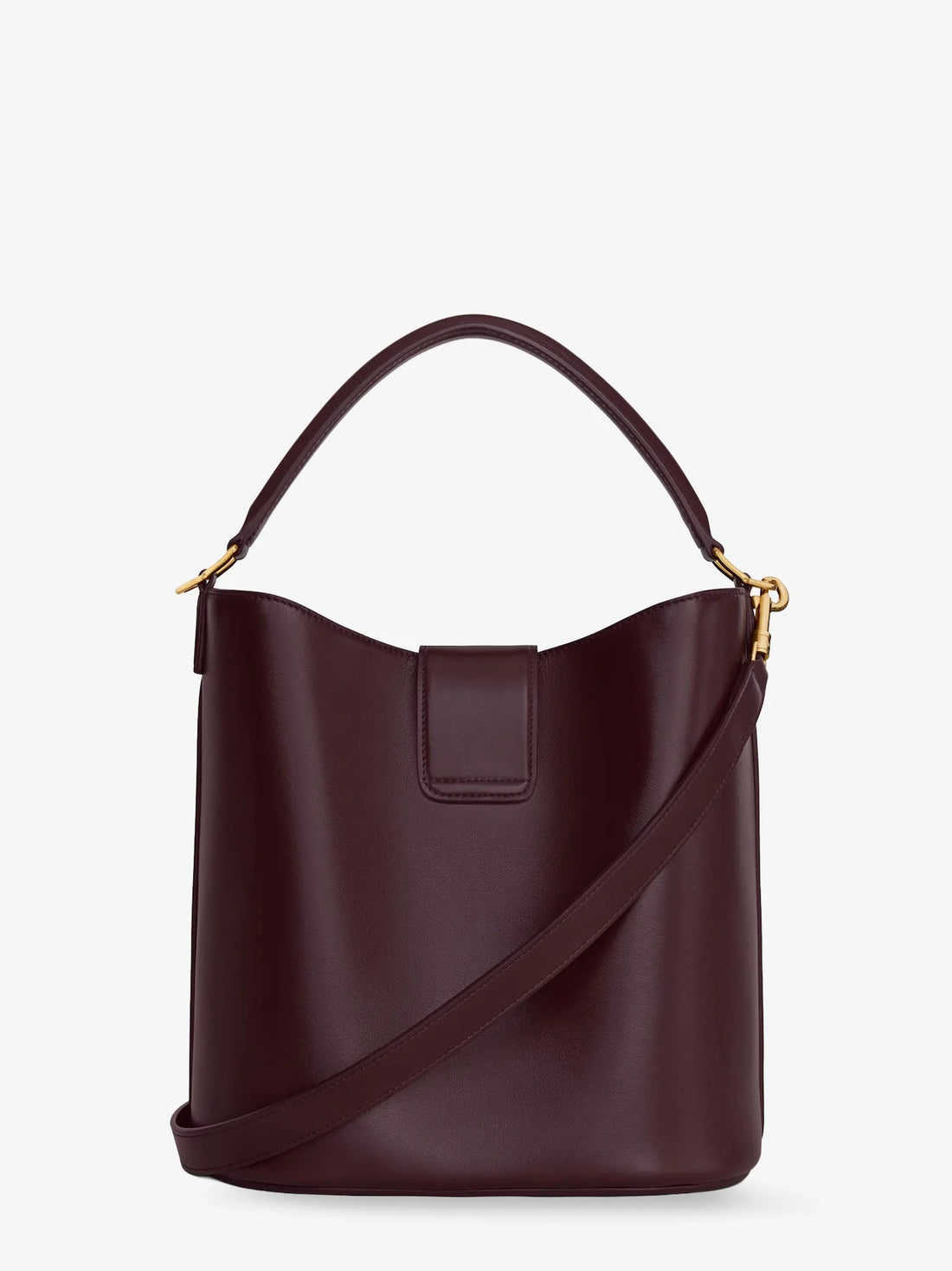 Louise Medium Leather Bucket Bag