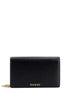 GUCCI GG Marmont Leather Chain Wallet – Black
