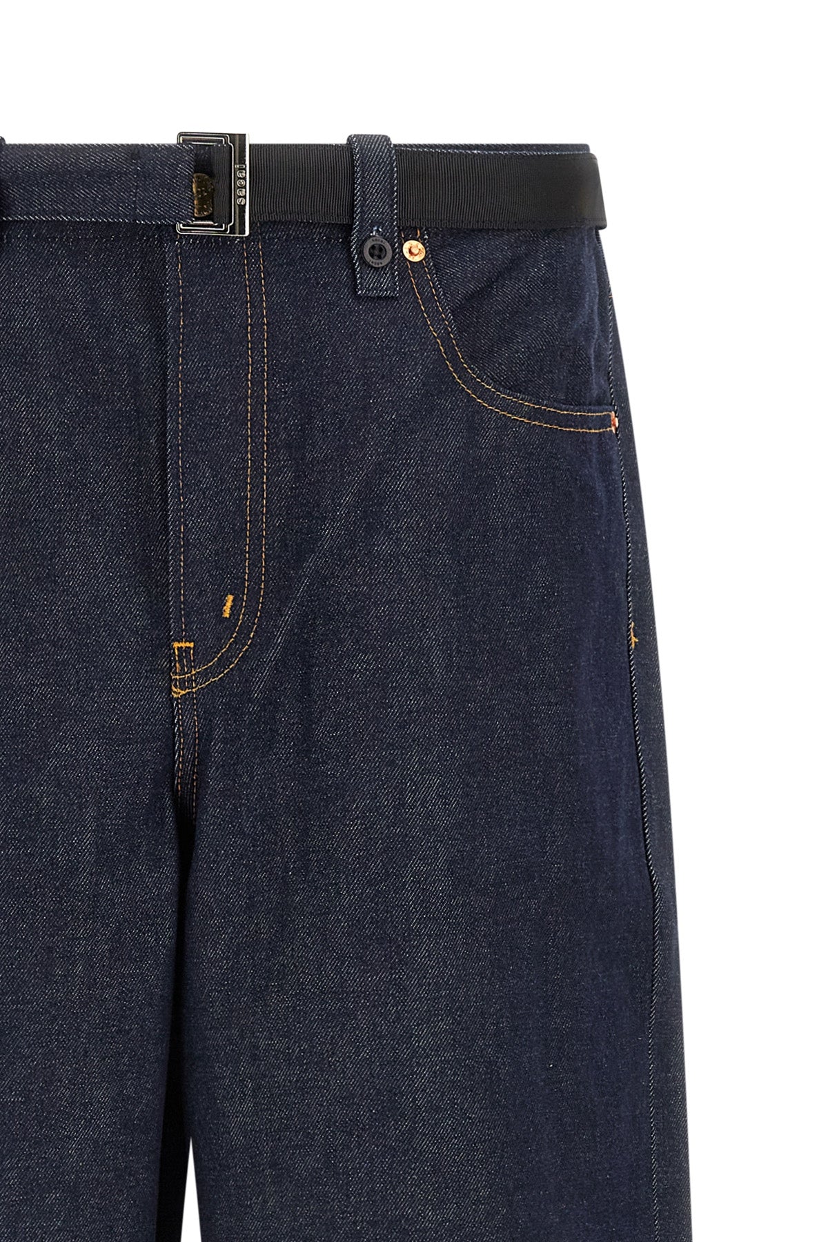 sacai wide jeans