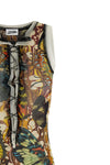 re-edition - the yellow butterfly all-over the yellow butterfly print stretc