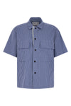 striped cotton poplin shirt